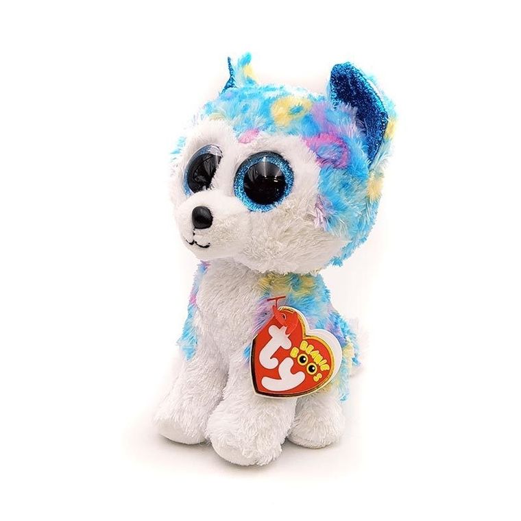 Ty, Beanie Boos, husky Helena, maskotka, 15 cm