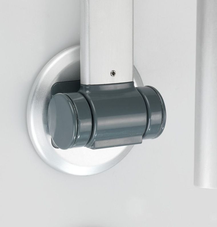 Uchwyt dla niepełnosprawnych Secura Premium, aluminium, składany