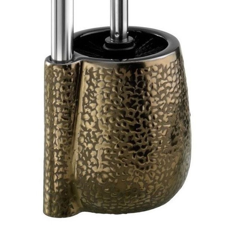 Uchwyt na papier toaletowy ze szczotką do WC i pojemnikiem w stylu orientalnym, Marrakesh