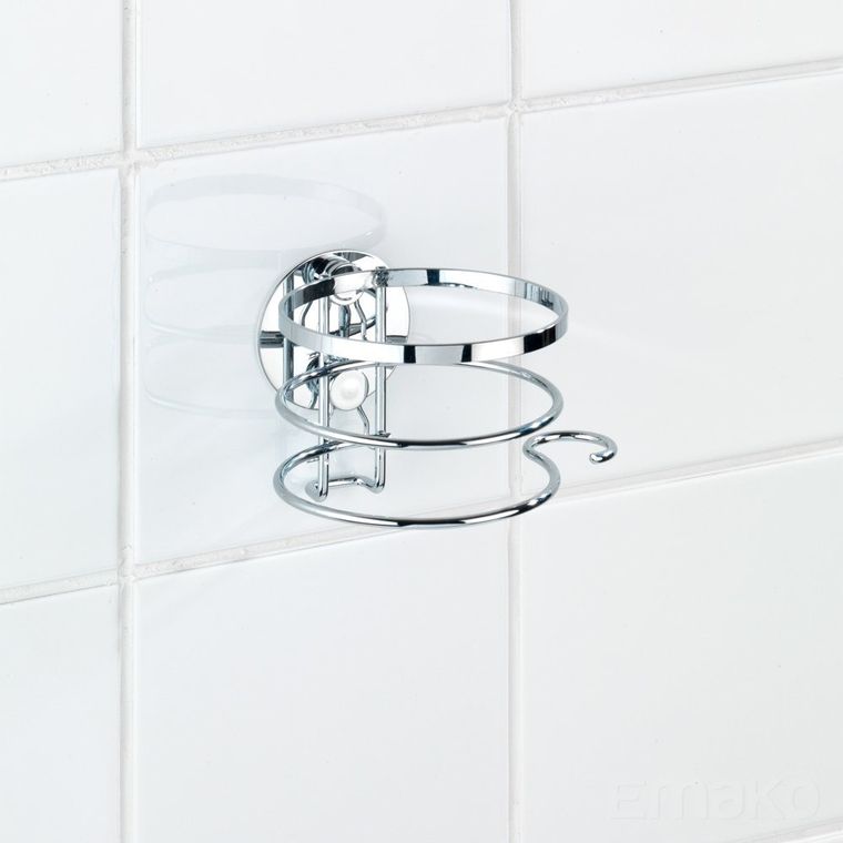 Uchwyt na suszarkę do włosów, turbo-loc, stal nierdzewna