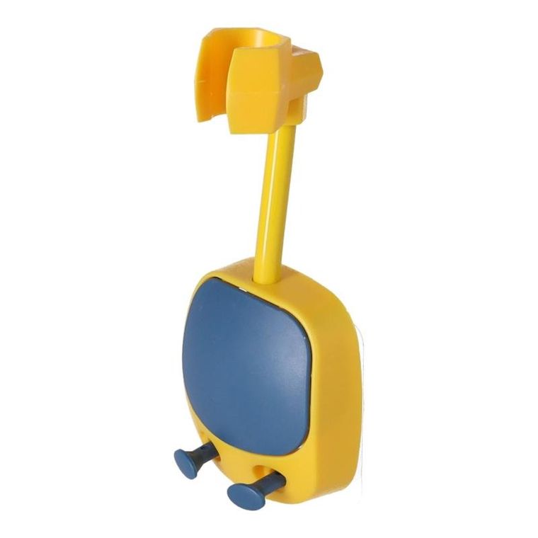 Uchwyt prysznicowy, żółto-granatowy