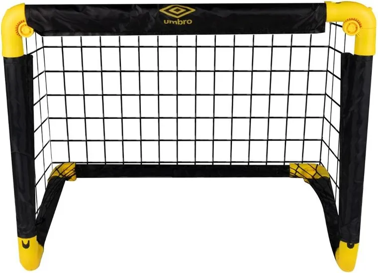 Umbro, bramka mini do piłki nożnej, z siatką, 55-44-44 cm