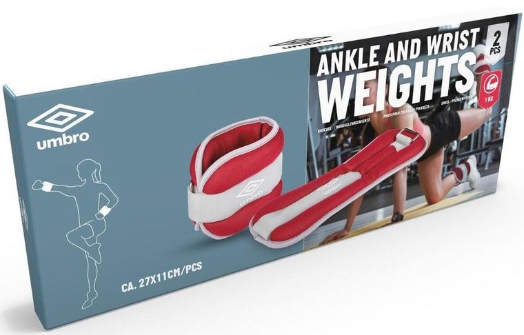 Umbro, obciążenie na przeguby, neoprenowe, soft, 2-1 kg