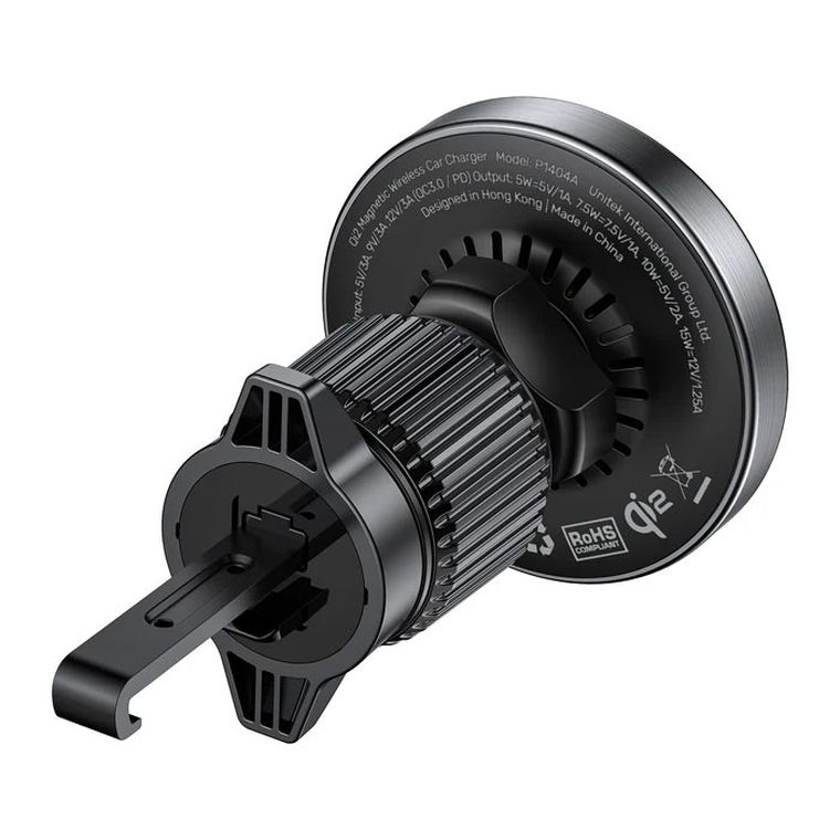 Unitek, ładowarka samochodowa, uchwyt, MAGSAFE, 38W, QI2