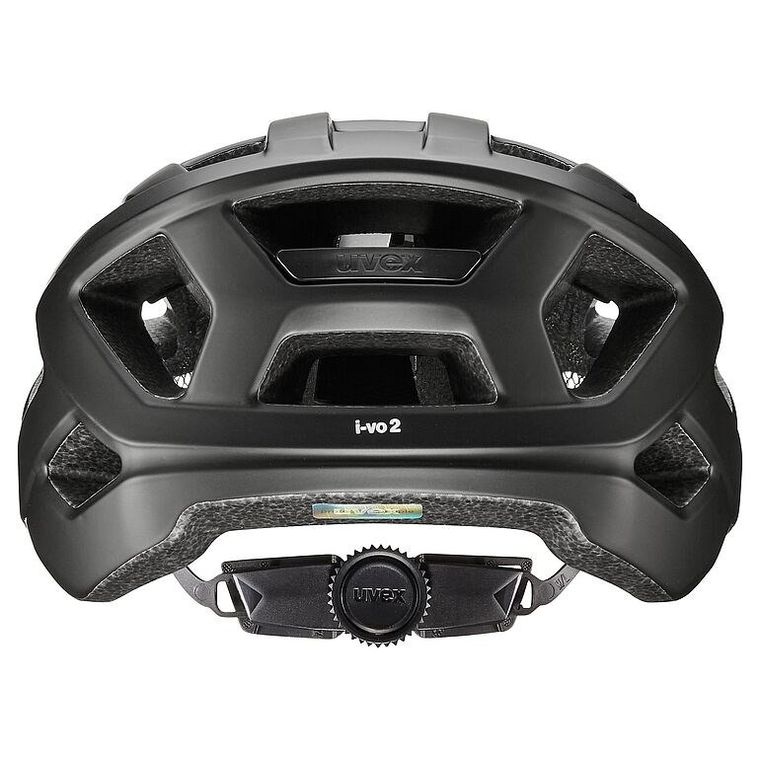 Uvex, I-vo 2, kask rowerowy, 56-60 cm, black matt