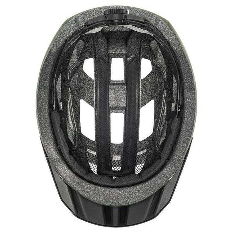 Uvex, I-vo 2, kask rowerowy, 56-60 cm, dark olive matt