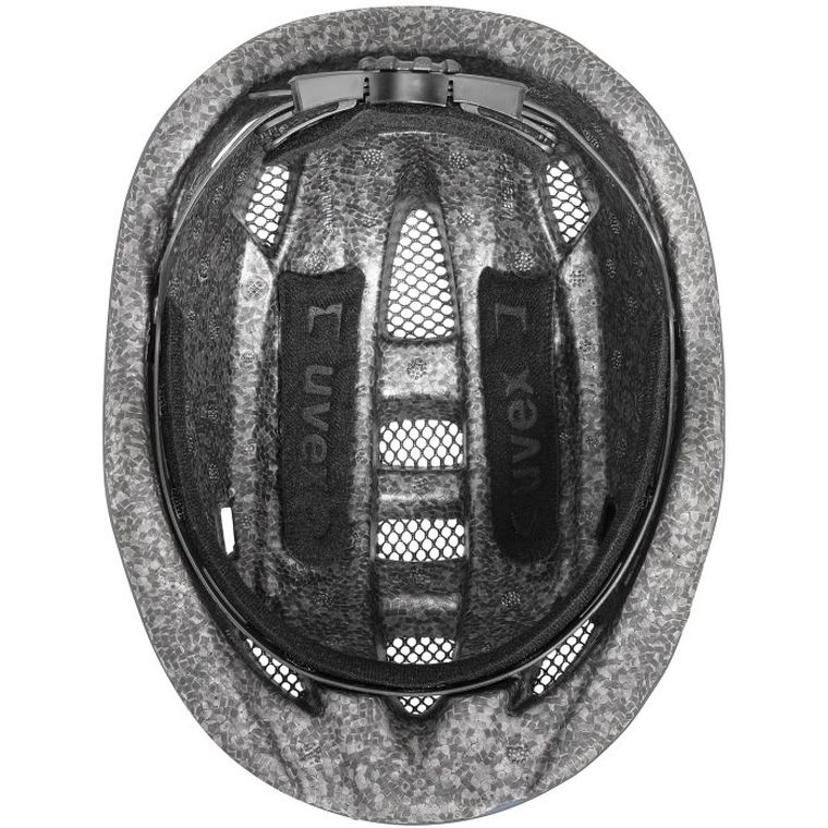 Uvex, Kid 2 CC, kask rowerowy, dziecięcy, dark blue rocket, 46-52 cm