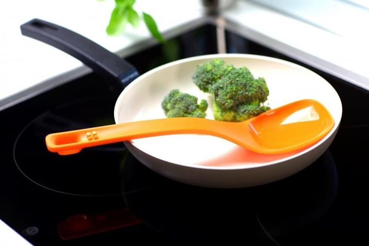 Vialli Design, Colori, łyżka, pomarańczowa