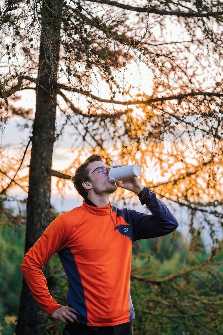 Vialli Design, Fuori, kubek termiczny, biały, 400 ml