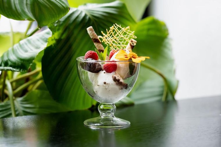 Vialli Design, pucharek do deserów z podwójną ścianką, Amo, 250 ml, 2 szt.