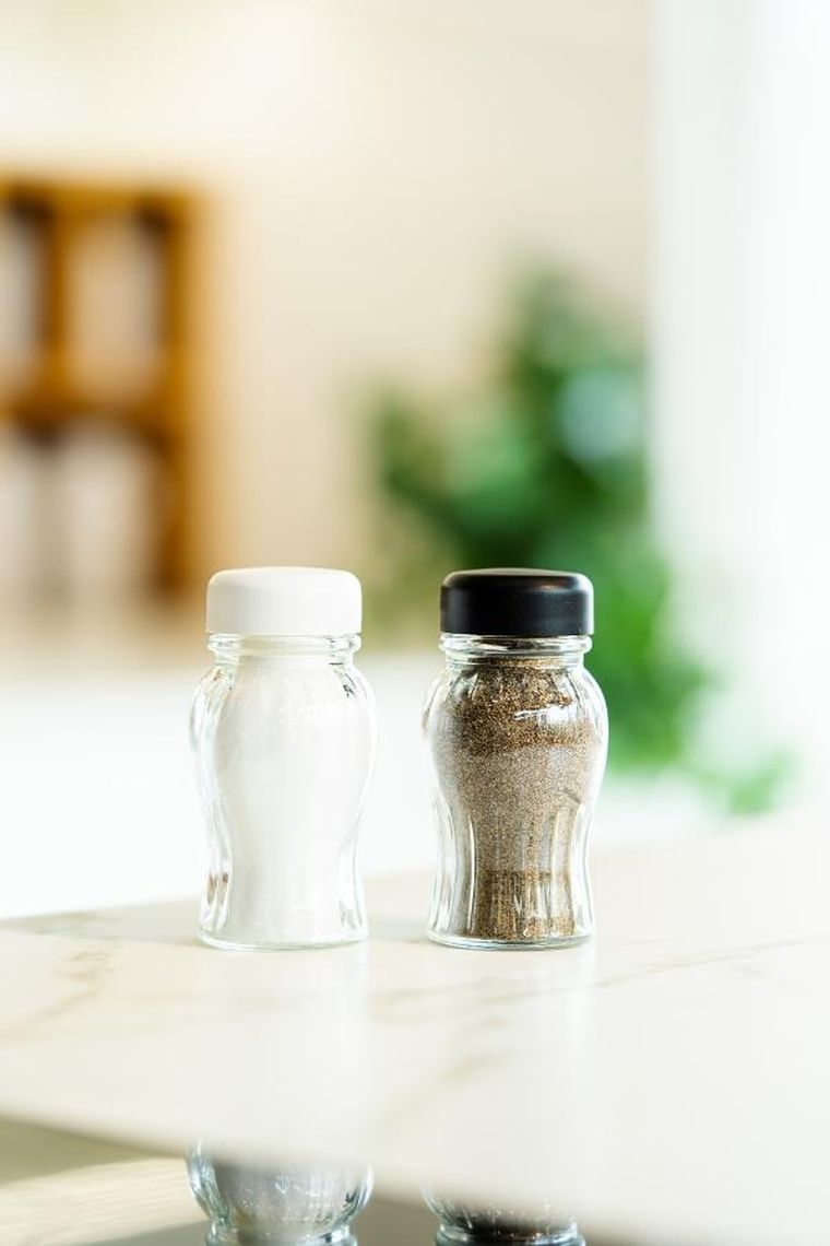 Vialli Design, słoiczki na przyprawy, Vilagio, 24 szt., kolor biały