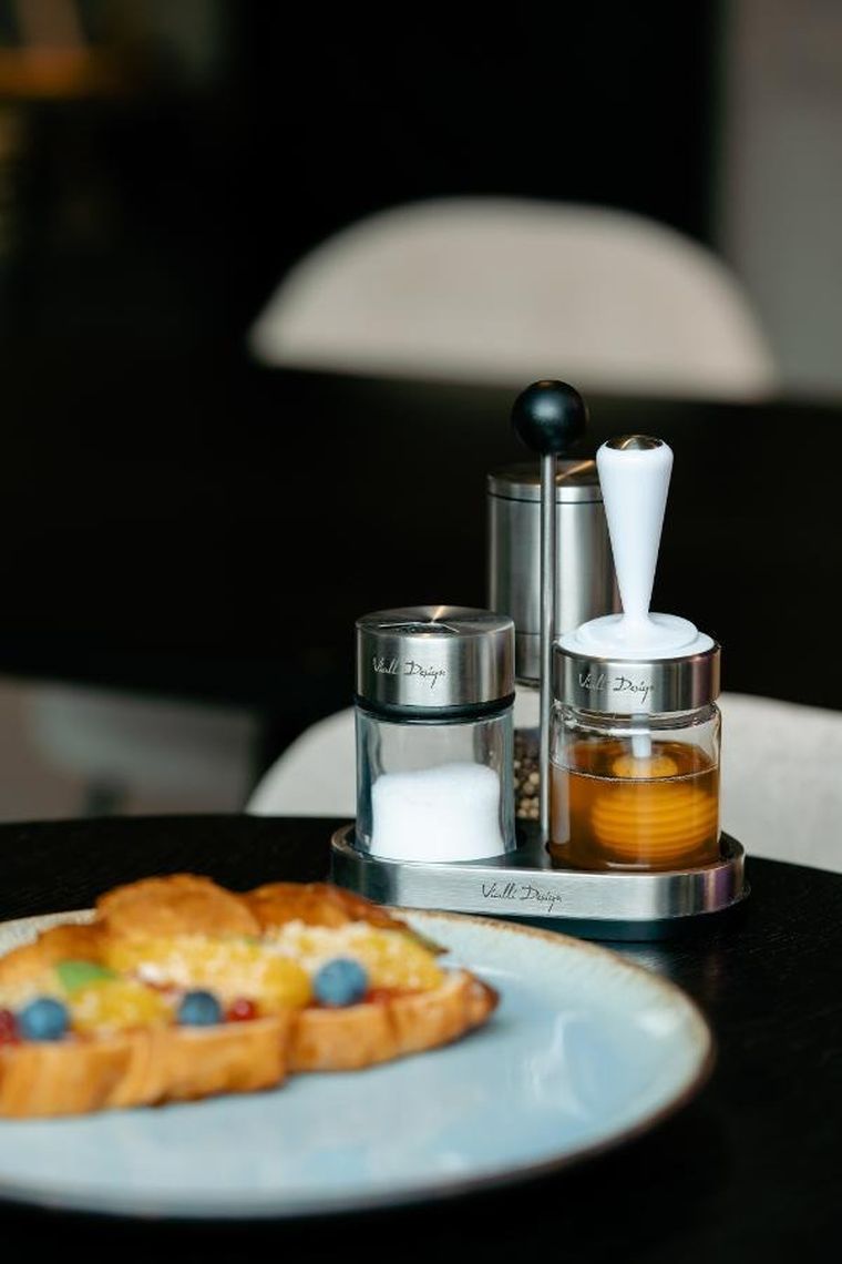 Vialli Design, Soho, zestaw do przypraw i miodu