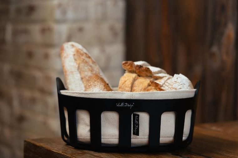 Vialli Design, wkład bawełniany do koszyka na pieczywo, Livio