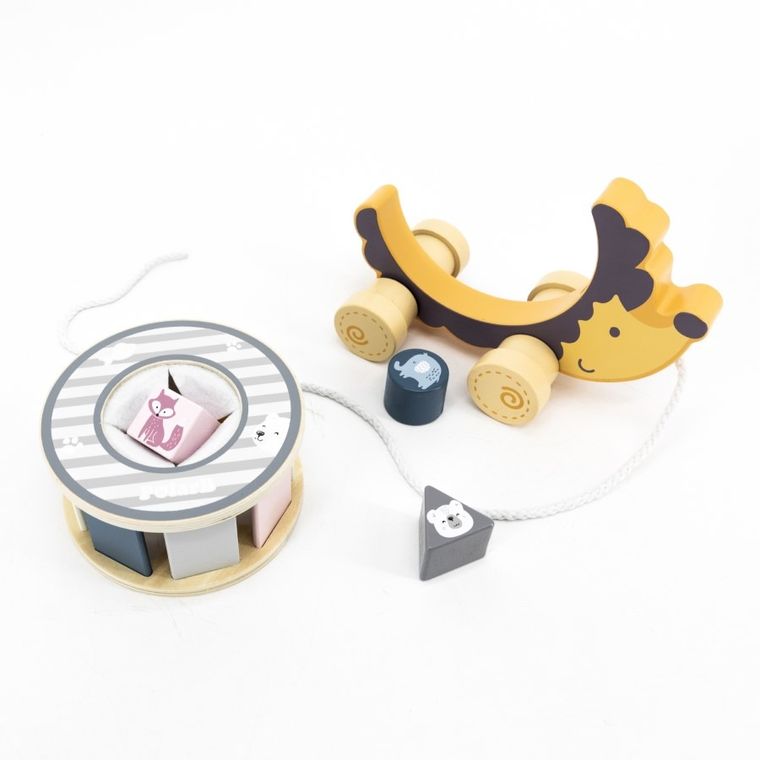 Viga, PolarB, Jeż Jerzy 2w1, sorter do ciagnięcia