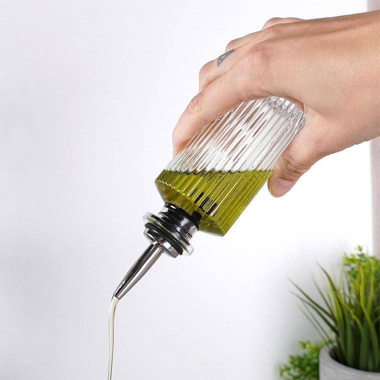 Vilde, butelka na oliwę i ocet, szklana, 160 ml