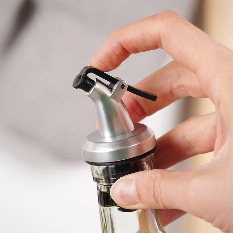 Vilde, butelka na oliwę i ocet, szklana z dozownikiem, 250 ml