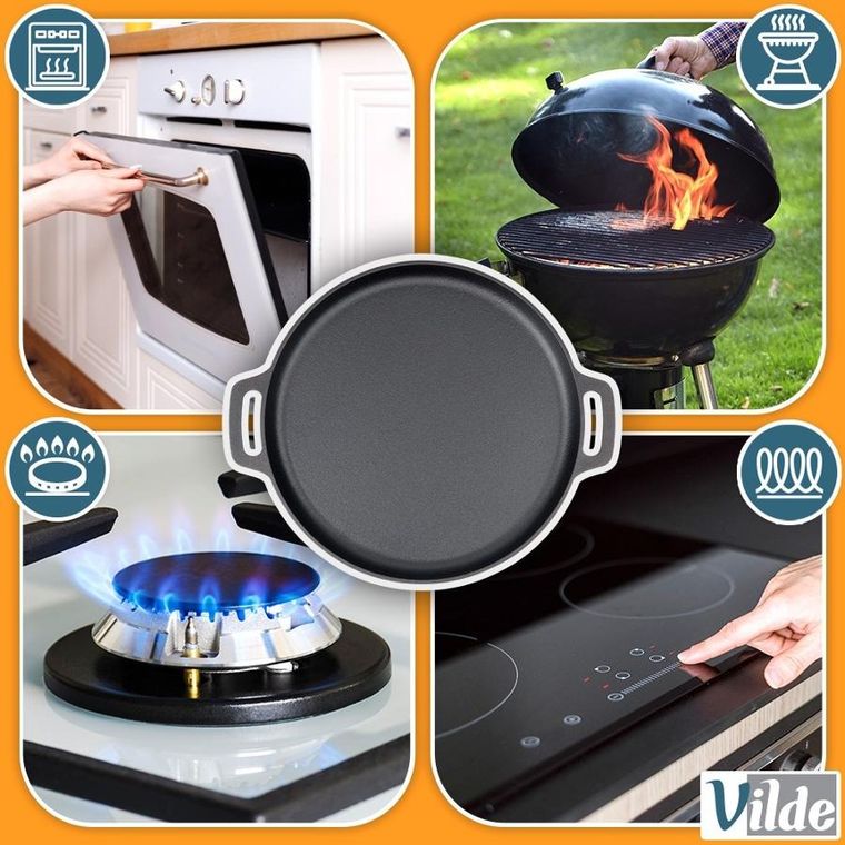 Vilde, Cast Line, patelnia żeliwna, 35-41,5 cm