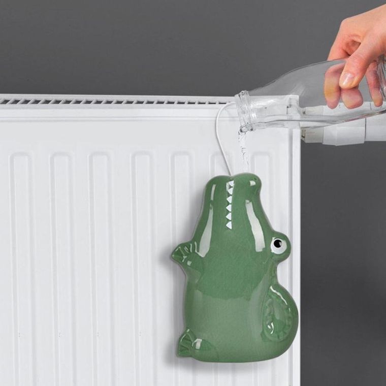 Vilde, ceramiczny nawilżacz powietrza, dla dzieci, krokodyl