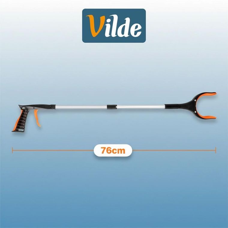 Vilde, chwytak do śmieci, składany, 79 cm