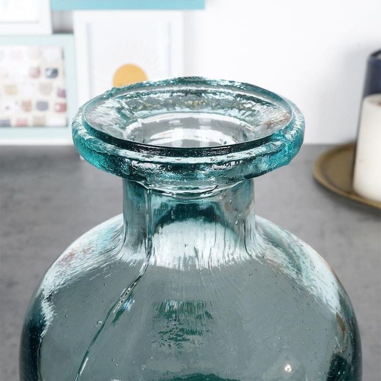 Vilde, dekoracyjny wazon na kwiaty, szklany, 20 cm