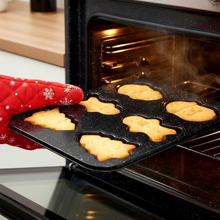 Vilde, forma do ciastek, granitowa, 35-26,5-2 cm