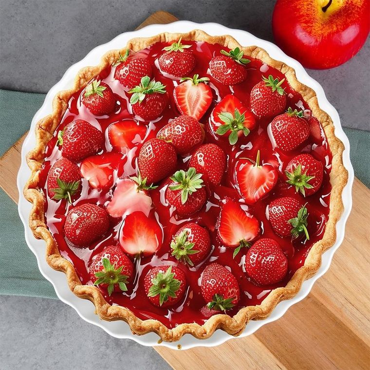 Vilde, forma do tarty ceramiczna, biała, 24,5 cm