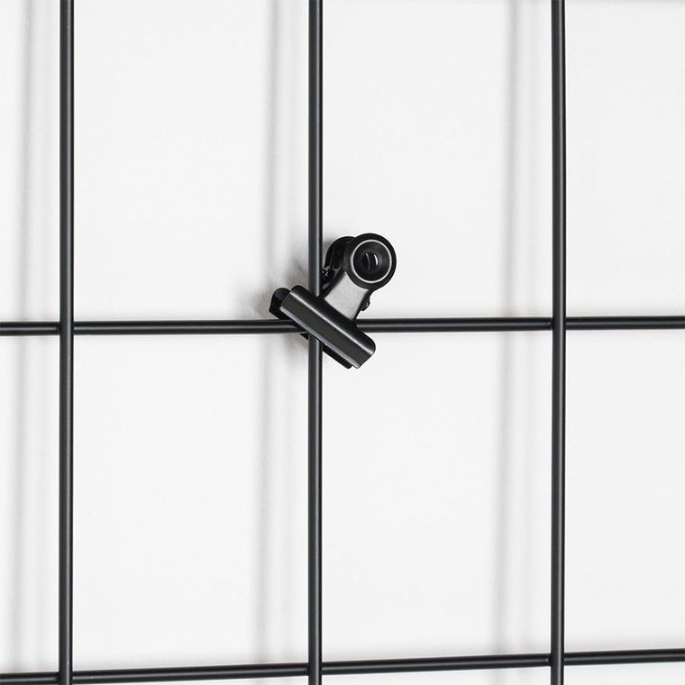 Vilde, kratka na zdjęcia metalowa, czarna, 58-72 cm