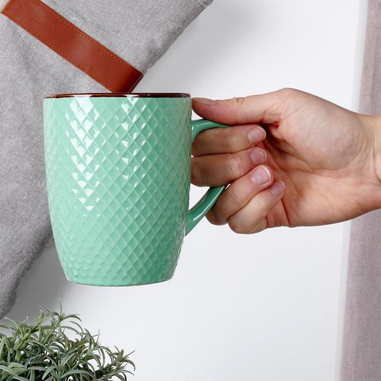Vilde, kubki ceramiczne, 400 ml, 4 szt.