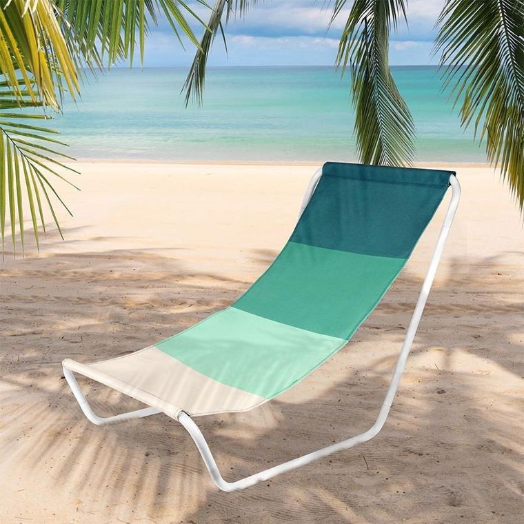 Vilde, leżak plażowy, składany