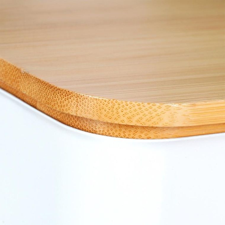 Vilde, maselniczka stalowa, biała