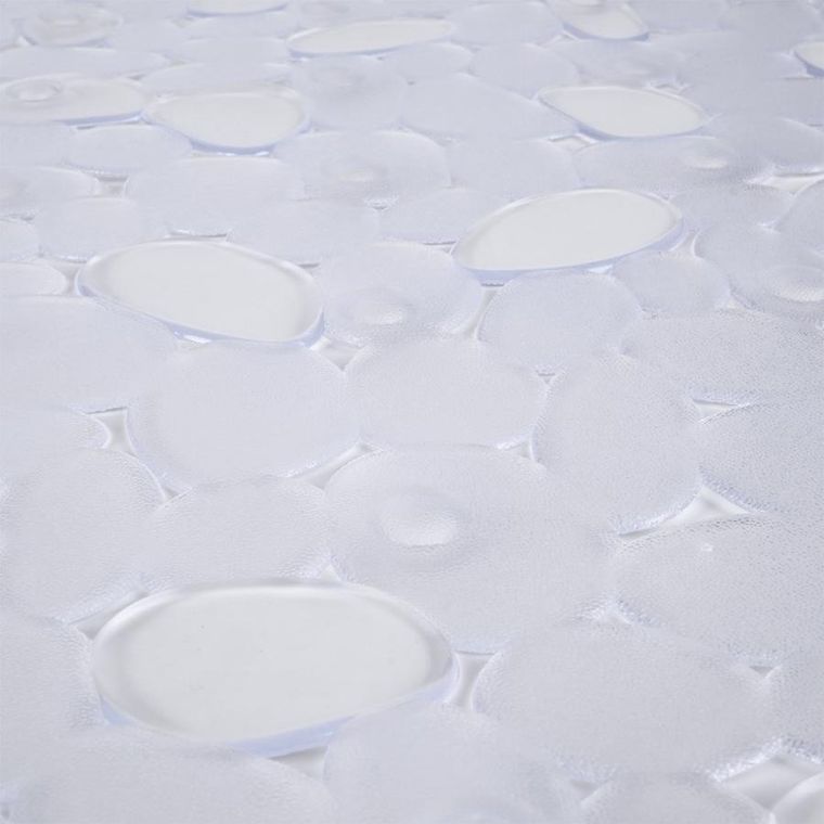 Vilde, mata antypoślizgowa pod prysznic, przezroczysta, 51-51 cm