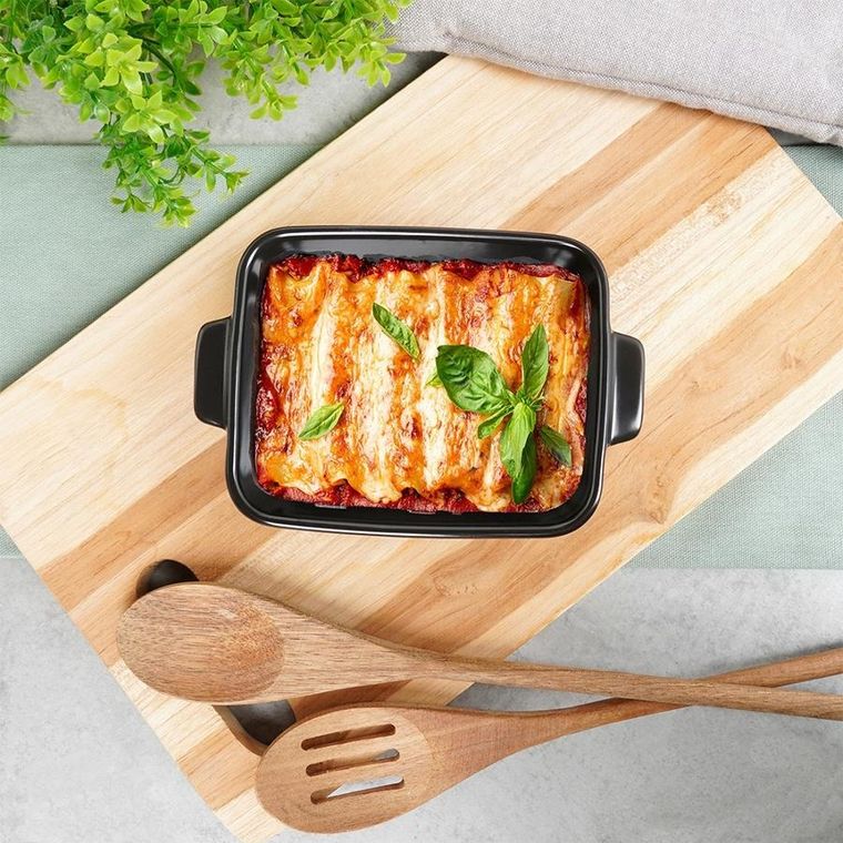 Vilde, naczynie żaroodporne, ceramiczne, czarne, 350 ml