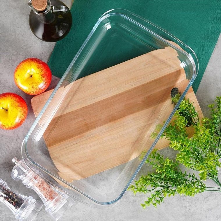 Vilde, naczynie żaroodporne, szklane, 39.5-24-5 cm, 3 l