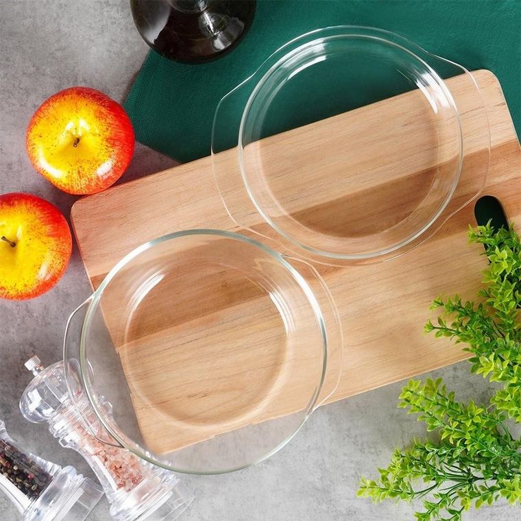 Vilde, naczynie żaroodporne z pokrywką szklane, 1 l+270 ml
