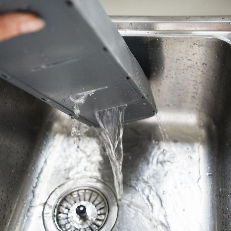 Vilde, organizer do szuflady na sztućce, szary, 39-17-5.5 cm