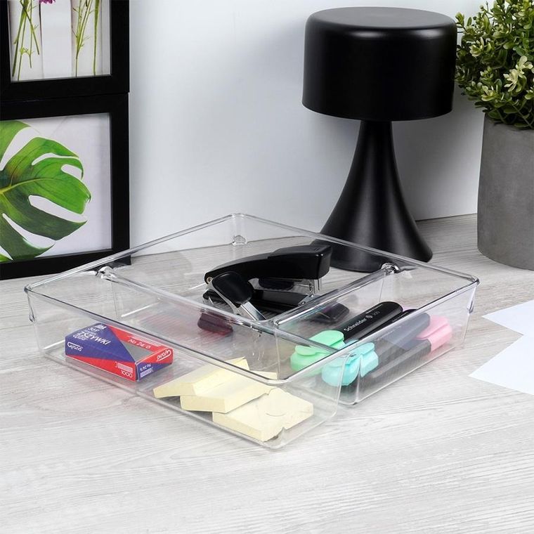 Vilde, organizer do szuflady z przegródkami, 23-23-5.5 cm