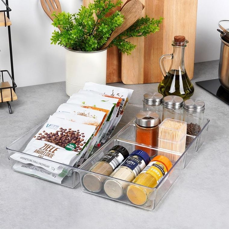 Vilde, organizer do szuflady z przegródkami, 31-31-5.5 cm