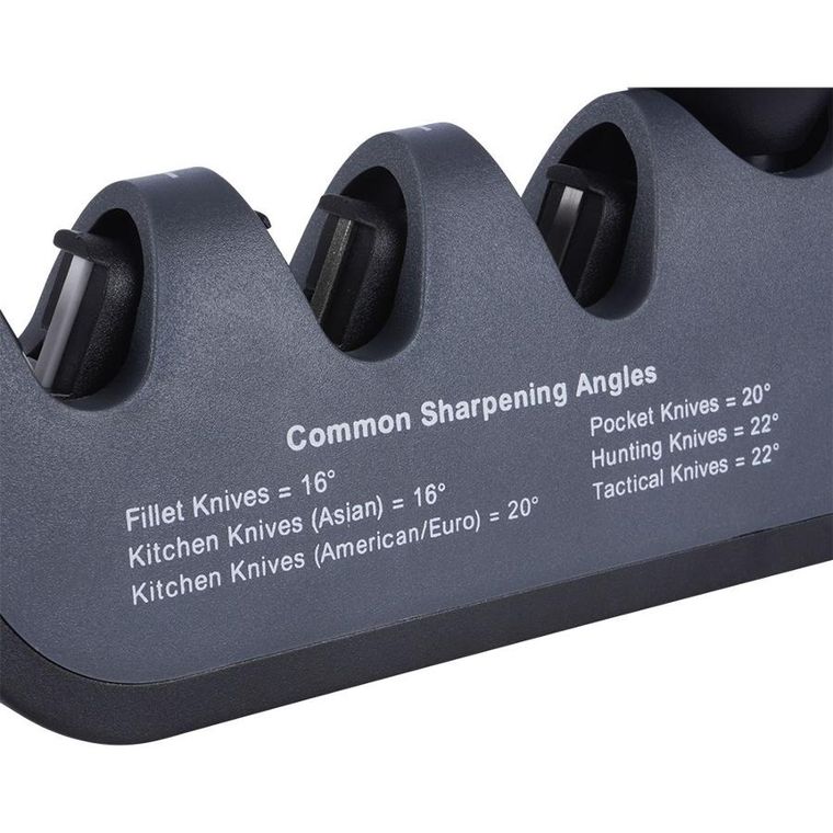 Vilde, ostrzałka do noży z regulacją kąta, czterofazowa