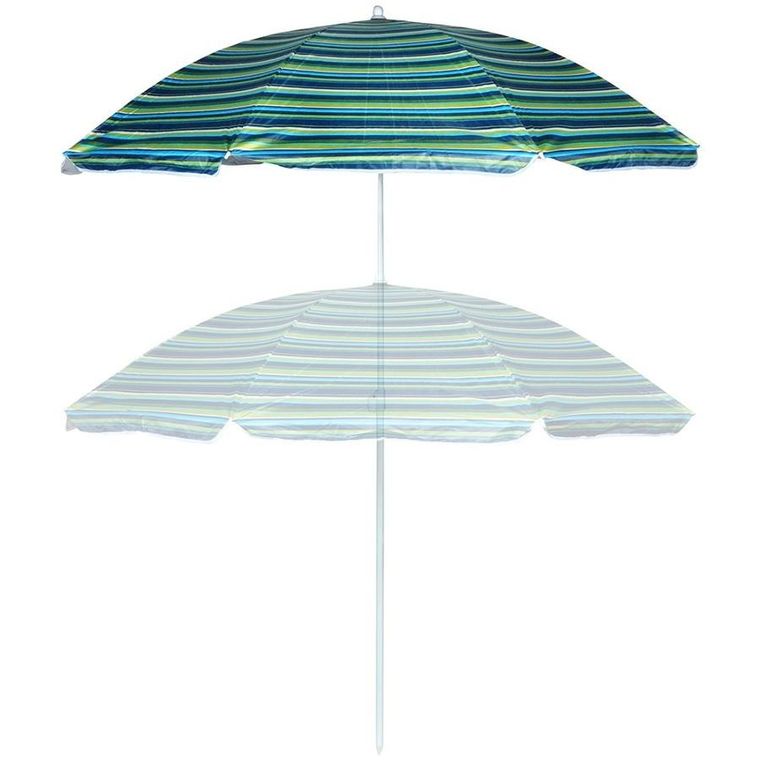 Vilde, parasol plażowy z podstawą, 147 cm