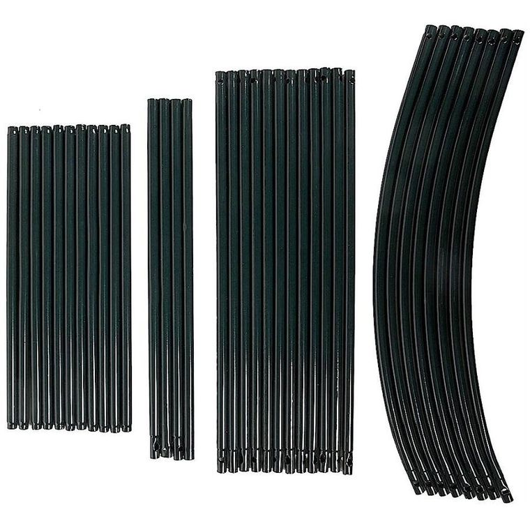 Vilde, pergola ogrodowa, metalowa, 145-235 cm