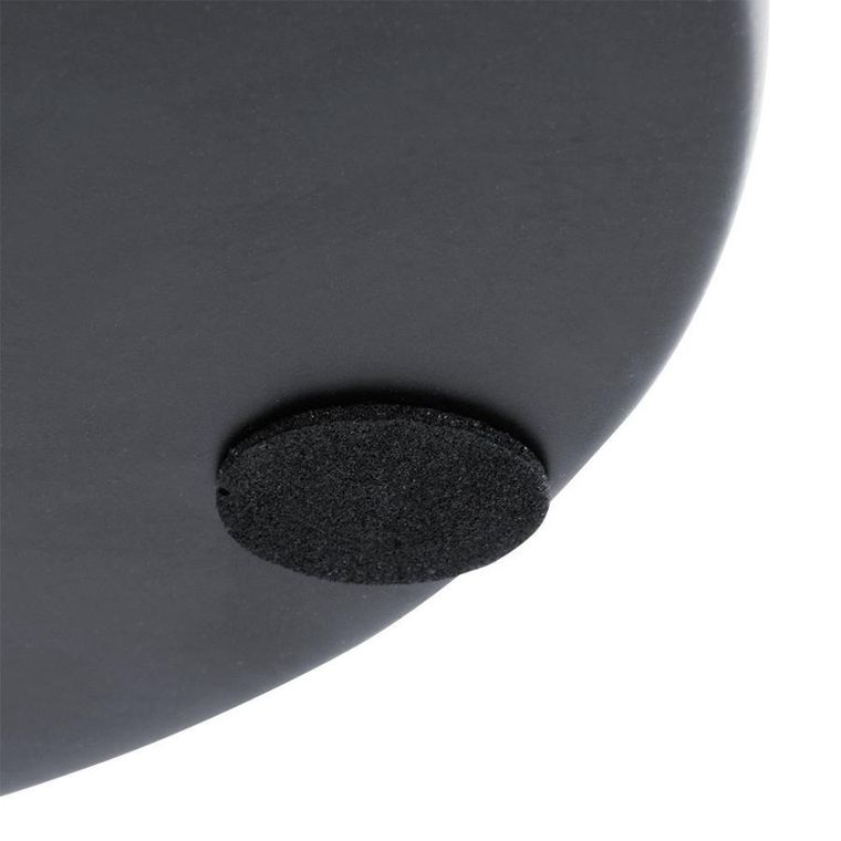 Vilde, podstawka pod kompozycje dekoracyjne, świece, metalowa, czarna, 30 cm