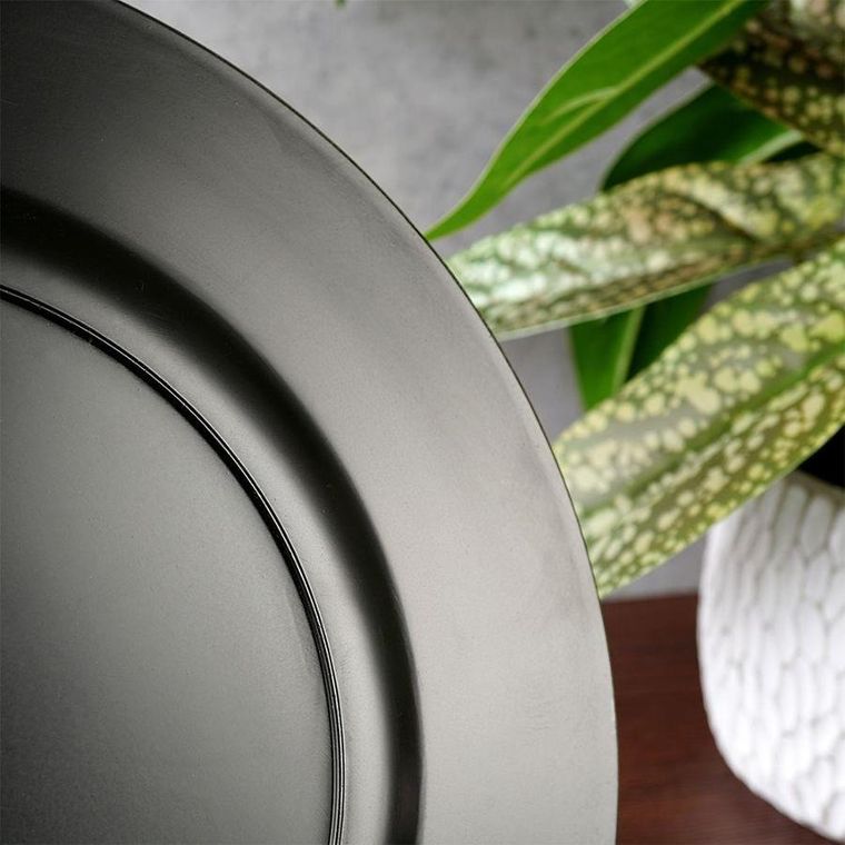 Vilde, podtalerz świąteczny dekoracyjny, czerwony, Mikołaj, 33 cm