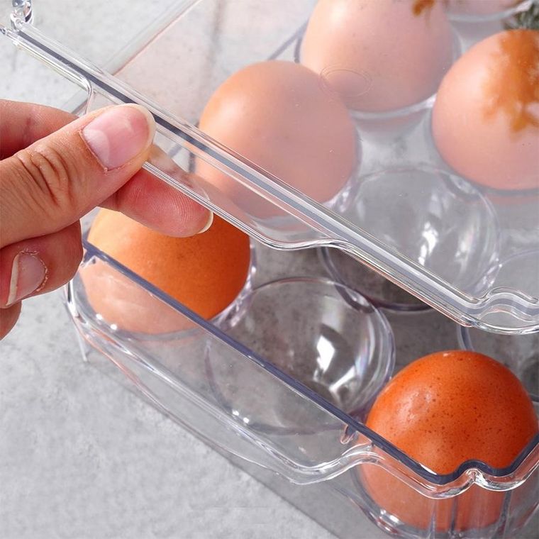 Vilde, pojemnik na jajka z pokrywką, 15 jajek