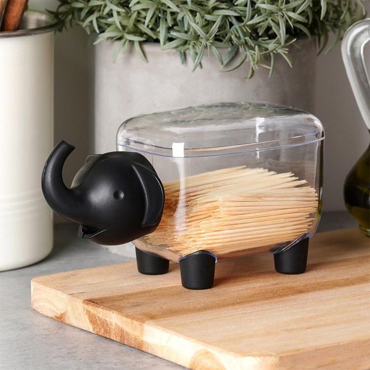 Vilde, pojemnik na patyczki i płatki kosmetyczne, 15,5 cm