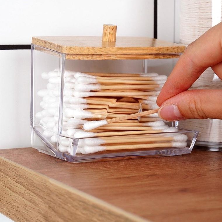 Vilde, pojemnik na płatki kosmetyczne, 9-7,3-9 cm