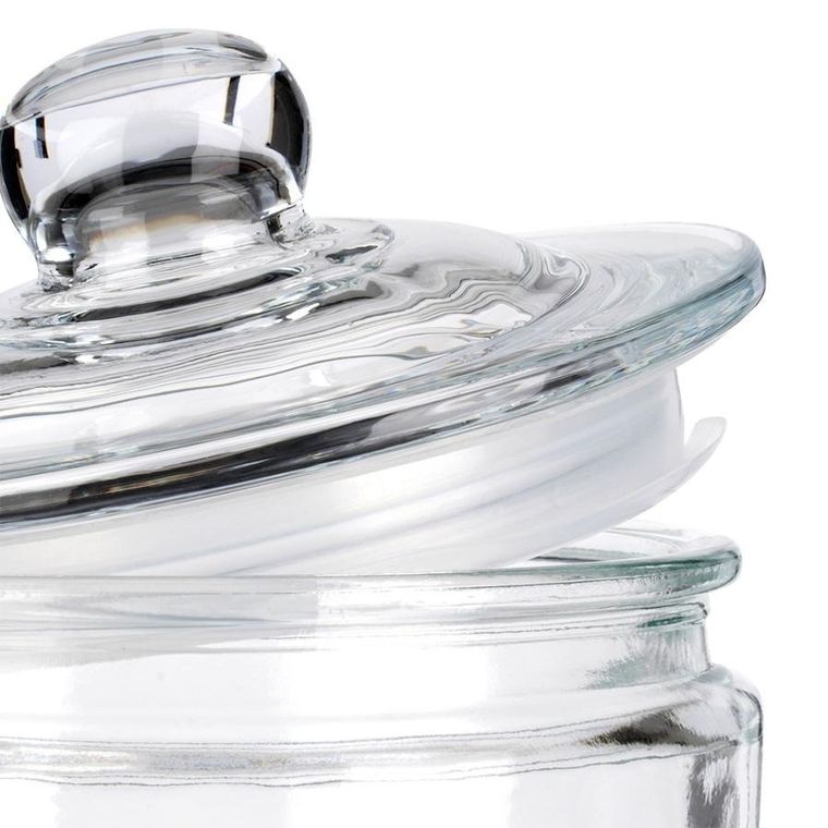 Vilde, pojemnik z pokrywką i uszczelką, szklany, 6l