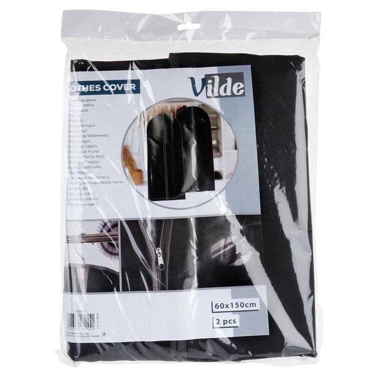 Vilde, pokrowiec na ubrania, 60-150 cm, 2 szt.