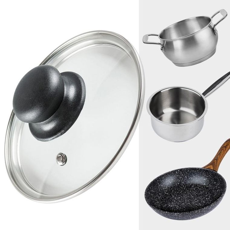 Vilde, pokrywka, szklana, 12 cm