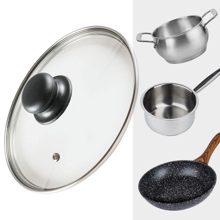 Vilde, pokrywka szklana, 20 cm