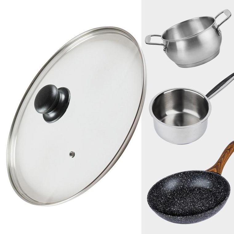 Vilde, pokrywka, szklana, 32 cm